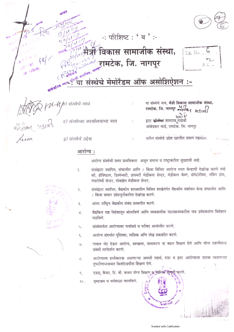 Maitri Vikas Samajik Sanstha Aadhar Seva Aashram